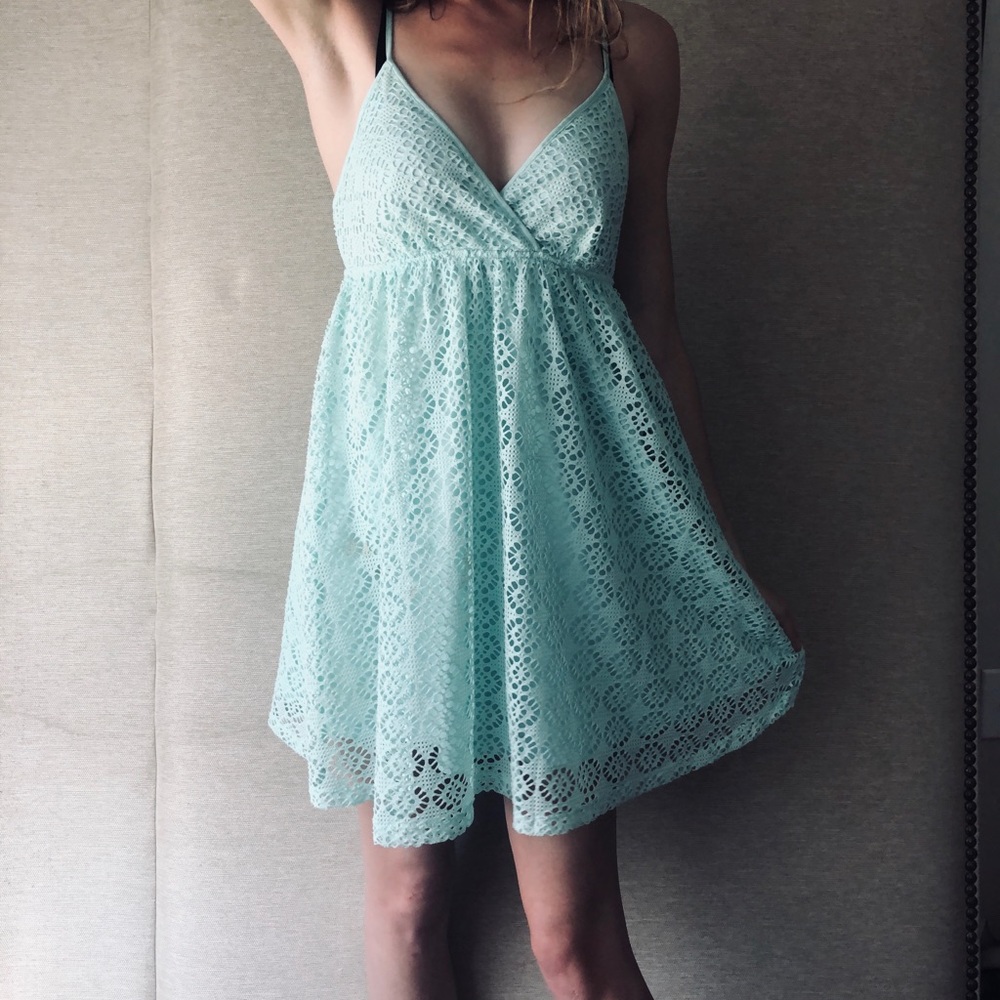 Mint summer dress